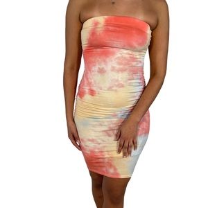 Multicolor Bodycon Dress